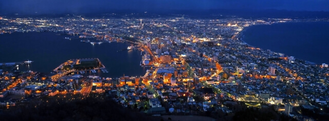 函館夜景のくびれは、実は○○だった！？