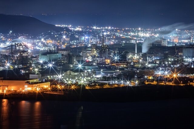 室蘭といえば「工場夜景」！