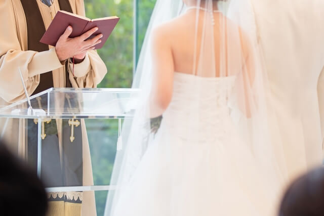 結婚式場併設の会場